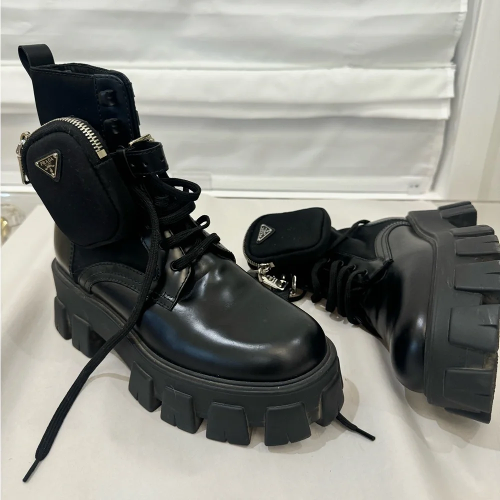 Prada combat boots - Picture 4 of 4